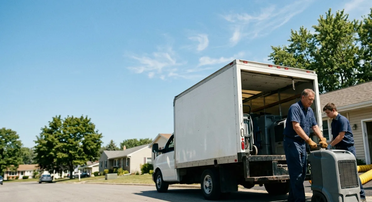 Water Damage Cleanup in Lansing, IA near me
